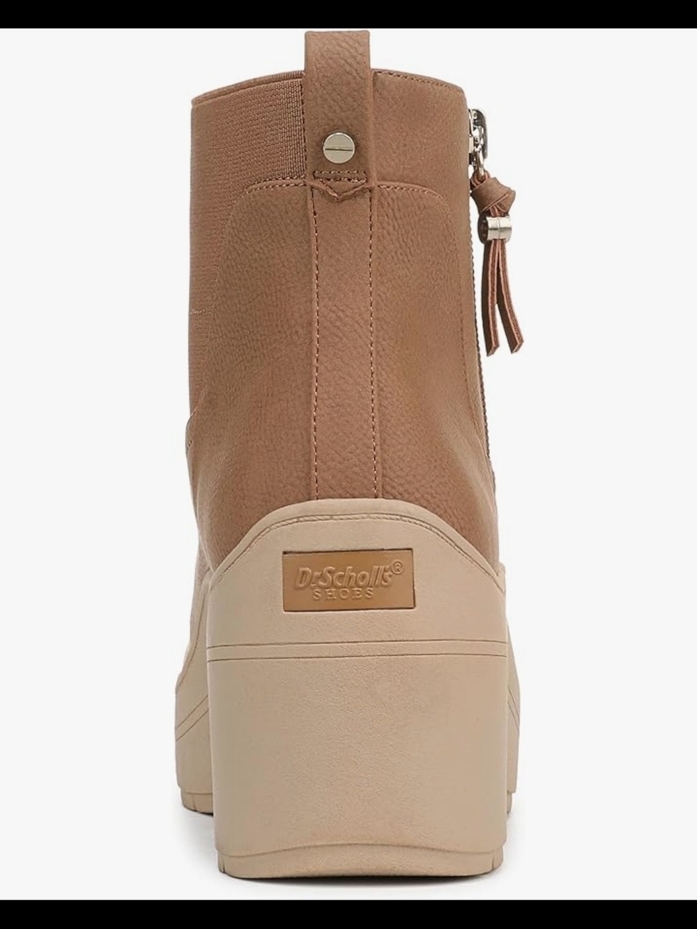 NIB Dr. Scholl's Womens Sz 11 Time Off Up Zip Zip Short Boots - Picture 3 of 5